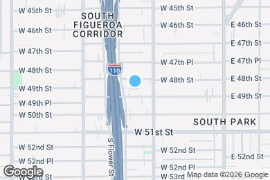 Map image of the property - 331 W 49th St