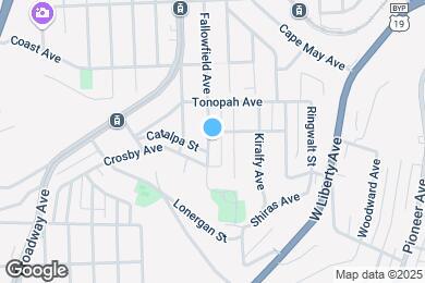 Map image of the property - 1837 Fallowfield Ave