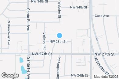 Map image of the property - 933 NW 28th St