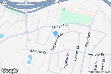 Map image of the property - 1653 Pepperwood Dr