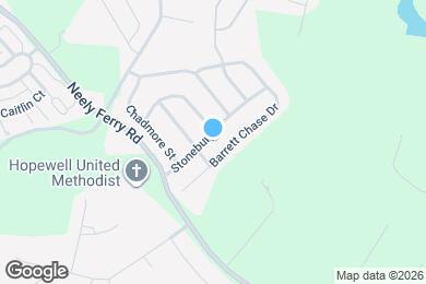 Map image of the property - 208 Stonebury Dr