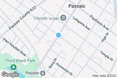 Map image of the property - The Towers at Passaic Park