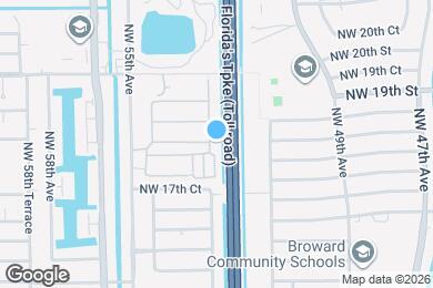 Map image of the property - 1790 NW 52nd Ave