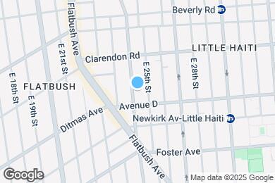 Map image of the property - 2553 Bedford Ave