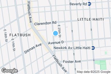 Map image of the property - Bedford Avenue