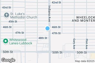 Map image of the property - 4610 Indiana Ave