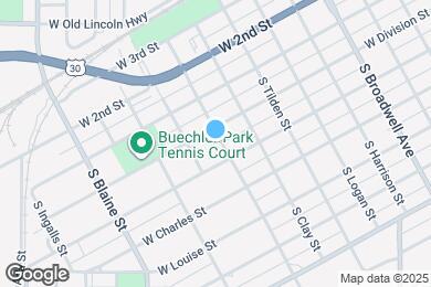 Map image of the property - 2203 W Division St