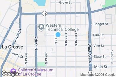 Map image of the property - 324 9th St N