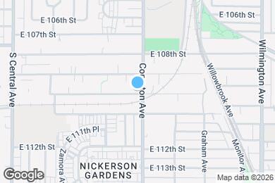 Map image of the property - 10929 Compton Ave