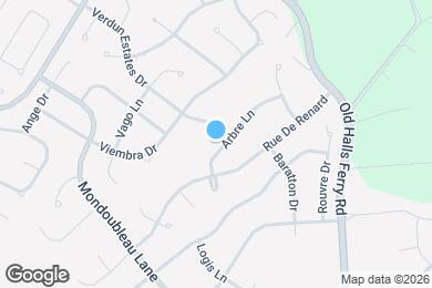 Map image of the property - 3825 Arbre Ln