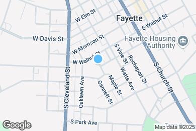 Map image of the property - 107 Olive St
