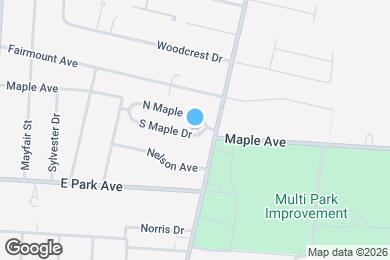 Map image of the property - Maple Jay apartments