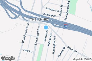 Map image of the property - 186 Beacon Ave