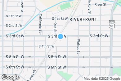 Map image of the property - 925 S 3rd St W