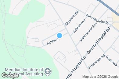 Map image of the property - 1620 Ashton Ave