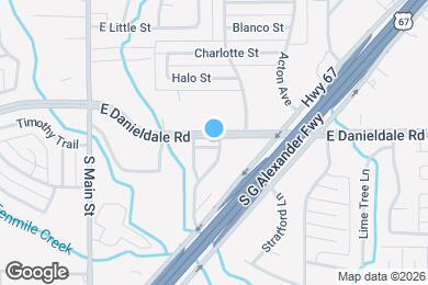 Map image of the property - 427 Dawn Dr