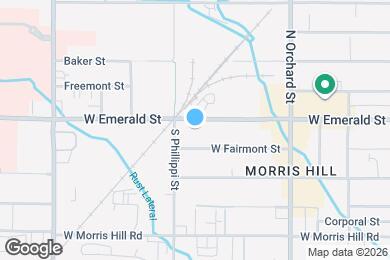 Map image of the property - 5321 W Emerald St