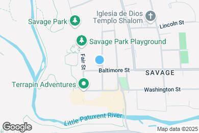 Map image of the property - 9104 Baltimore St