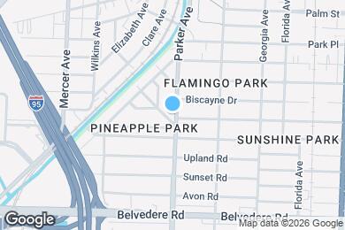 Map image of the property - 2121 Parker Ave