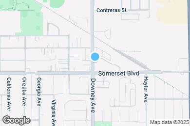 Map image of the property - 15000 Downey Ave