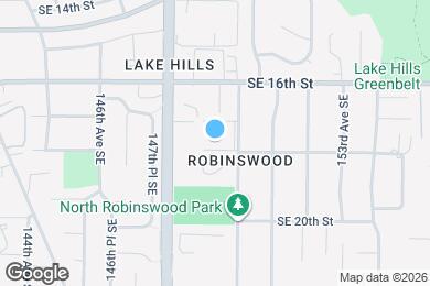 Map image of the property - 1717 150th Ave SE