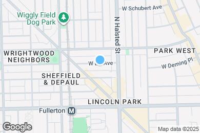 Map image of the property - 839 W Lill Ave