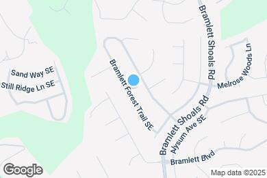 Map image of the property - 1530 Bramlett Forest Trail SE