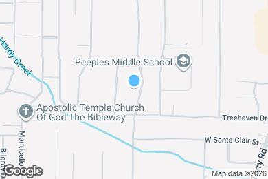 Map image of the property - 3003 Woodbine St