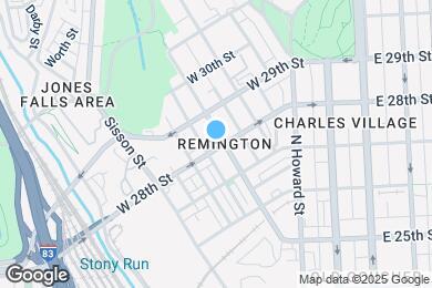 Map image of the property - 2800 Huntingdon Ave