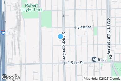 Map image of the property - 4944 S Michigan Ave