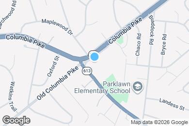 Map image of the property - 6365 Columbia Pike