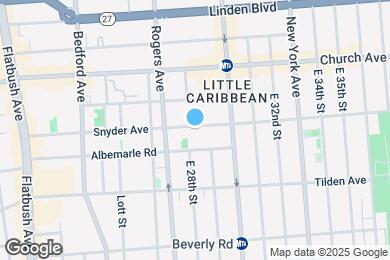Map image of the property - 2806 Snyder Ave