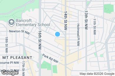 Map image of the property - 1438 Meridian Pl NW