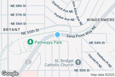 Map image of the property - 5405 47th Ave NE