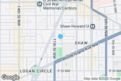 Map image of the property - 1706 10th St NW