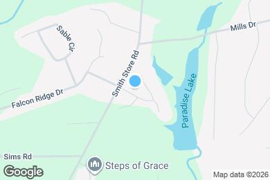 Map image of the property - 25 Lake Charles Way