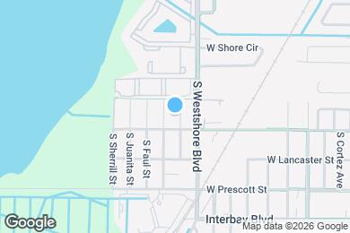 Map image of the property - 6609 S Mascotte St