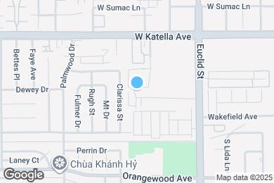 Map image of the property - 10761 Palma Vista Ave