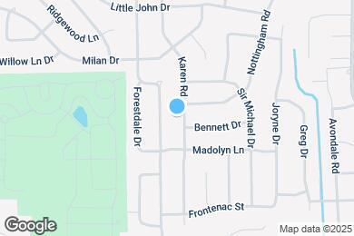 Map image of the property - 738 Karen Rd
