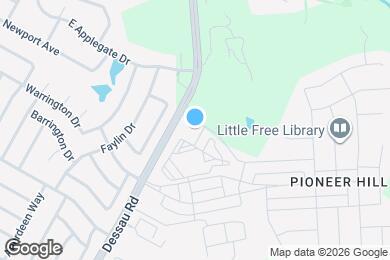 Map image of the property - 1701 Daleside Ln