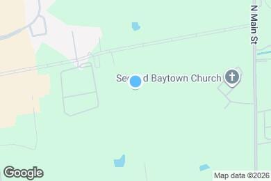 Map image of the property - The Cottage Green Baytown