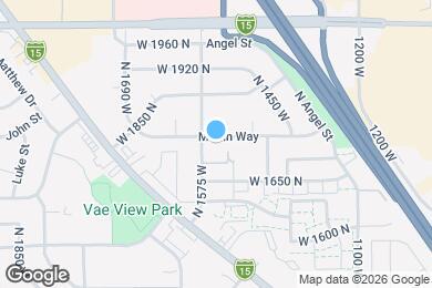 Map image of the property - 1545 Merlin Way