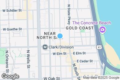 Map image of the property - 1235 N Dearborn St
