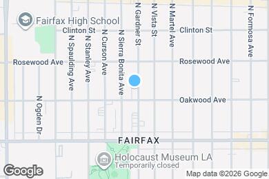 Map image of the property - 417 N Gardner St
