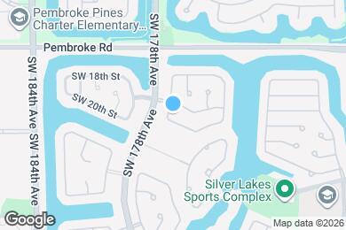 Map image of the property - 1937 SW 177th Ave