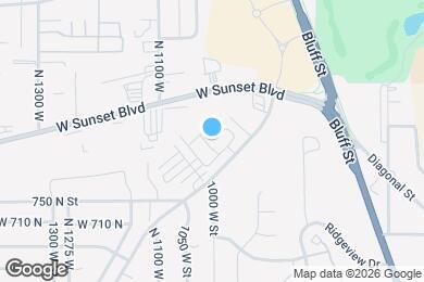 Map image of the property - 845 N Valley View Dr