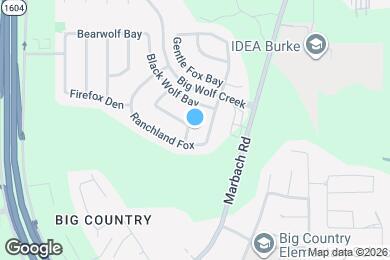 Map image of the property - 10615 Bayhill Den