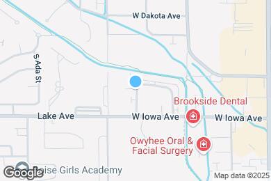 Map image of the property - 1326 S Edgewater Cir