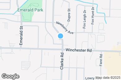 Map image of the property - 3563 Clarke Rd