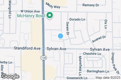 Map image of the property - Silk Oak Apartments